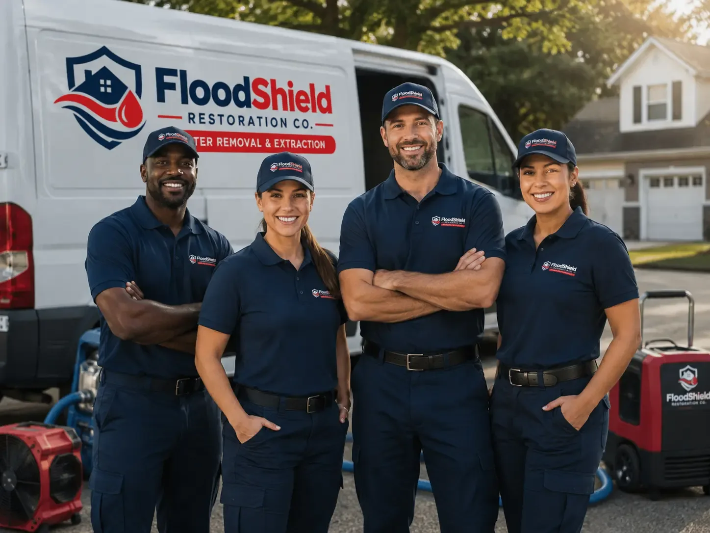 Flood Damage Restoration company in Walker, SD